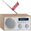 Hochwertiges DAB+ Küchenradio mit UKW FM Bluetooth USB Weckfunktion und Display