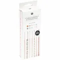 DIY Freundschaftsarmbänder Set, Pastel Colours,10 x 8 m Stickgarn in 10 verschiedenen Farben, 100 % Baumwolle, Neon 100% Polyester