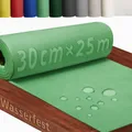 DecoHomeTextil Tischläufer Rolle Tischdeckenrolle Vliesstoff Vlies Salbeigrün 0.3 x 25 m 80g/m² abwaschbar wasserabweisend