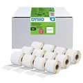 DYMO Etikettenrolle für Etikettendrucker weiß, 54,0 x 70,0 mm, 12 x 320 Etiketten