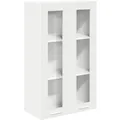 vidaXL Hängeschrank mit Tür Riga Weiß 60 x 31 x 100 cm Holzwerkstoff 884386