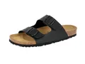 Lico Herren Bioline Man Pantoletten, Schwarz, 46 EU