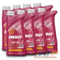 MANNOL 8x 1 L LITER ENERGY 5W-30 MOTOR-ÖL MOTOREN-ÖL