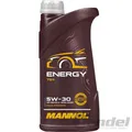 1L MANNOL ENERGY 5W30 MOTORÖL passend für VW 502.00 BMW LL98 RENAULT RN0710