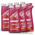 MANNOL 7x 1 L LITER ENERGY 5W-30 MOTOR-ÖL MOTOREN-ÖL