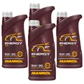 4x1 Liter MANNOL Energy 5W-30 Motoröl 7511 API SN/CH-4 ACEA A3/B4 Synthetic