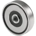 No Brand - Topfmagnet (neodymmagnet), Magnet Mit Innengewinde M5 Ø 25mm, Vernickelt