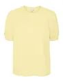 Vero Moda Damen Vmkerry 2/4 O-Neck Top VMA Noos Shirt, Lemon Meringue, XS EU