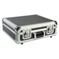 Plattenspieler Case TT, Robust, Wasserabweisend, Schwarz, Butterfly-Schlösser