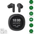 4smarts True Wireless In-Ear-Kopfhrer SkyBuds Screen Pro ANC (541303) - Schwarz