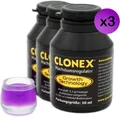 3X 50ml Clonex inkl Gefäß- Behältnis zum Eintauchen von Stecklingen/ Rooting Gel