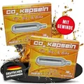 20 x NEMT Bierkapseln 16g Co2 für Bierzapfanlagen mit 16g Kohlensäurekapseln MIT Gewinde