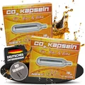 20 Kapseln mit Gewinde Co2 16g Bierkapseln und Bikekapseln für Bierzapfanlage...