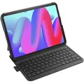 Inateck Superleichte Tastaturhülle, schwarz für iPad 11" 11 Gen A16 2025, iPad 10, iPad Air 11" M3/M2 2025/2024, iPad Air 5/4, iPad Pro 11" 4/3/2