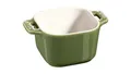 Staub Keramik XS 2er Set Mini Förmchen Ramekin Dessertschale quadratisch Basilik
