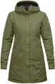 Fjällräven Damen Parka Kiruna Padded, Green, XL, 89644-620