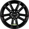 CMS C27 complete black gloss 6.5x16 ET47 - LK5/100 ML57.1 Felge Alu