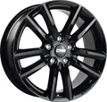 4x Alufelgen CMS C27 schwarz glänzend 6,5x16 ET47 LK5 100 16 Zoll Felgen Alu