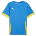PUMA Fußballtrikot Puma Kinder Trikot teamGOAL Matchday Jersey jr 705748 blau 116 EU
