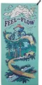 PackTowl Personal Künstlerserie - Handtuch für Reisen, Trekking, Camping, Farbe Packtowl:Flow