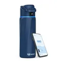 BOOST Smart Water Bottle that Reminds You to Drink, 710 ml BPA-Free Stainless Steel Vacuum Insulated, Wide Mouth Water Tracker Bottle with APP for School, Gym, Office, Ideal for Mother's Day