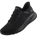 Skechers Slip-ins Bobs Squad Chaos Daily Hype Herren Sneaker Schwarz - Schwarz - 43
