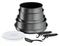 Tefal Ingenio Daily Chef On Kochgeschirr-Set, 10-teilig, Pfannen, Töpfe, Induktion, widerstandsfähige Antihaftbeschichtung, stapelbar, spülmaschinenfest
