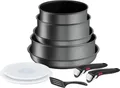 Tefal Ingenio Daily Chef On 10-teiliges Topf-Set L7619302, 10 Stück