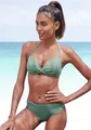 s.Oliver Push-Up-Bikini-Top Spain, in Wickeloptik, oliv