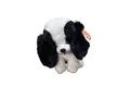 TY Beanie Kuscheltier Boo´s schwarz & weiß Hund | 15 cm | NEU