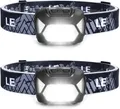 LE Stirnlampe 1300 Lux LED XPG mit 6 Lichtmodi Scheinwerfer und 19h Laufzeit