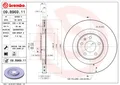 BREMBO 09.B969.11 Brake Disc for AUDI,AUDI (FAW),PORSCHE,VW,VW (SVW)
