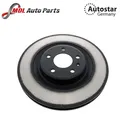 Autostar Germany Bremsscheibe Hinterachse für AUDI A4 8W0615601K 2er Set