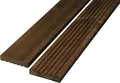 Rettenmeier Terrassendiele Kiefer 200 x 14,5 x 2,8 cm grob/fein teakbraun