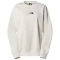 The North Face - Women's Essential Oversize Crew - Pullover Gr M weiß/grau
