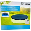 INTEX POOL Becken Abdeckung Krystal Clear - 2,44m 244cm - NEU INKgrafiX TOYS G