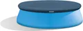Intex 28020 Easy Pool Cover Blue 244 cm 2,21 m Durchmesser Robuste Befestigung