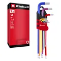 Einhell Accessories Stiftschl.-Satz 9-tlg farblich (370558)