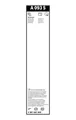 3 397 007 093 BOSCH Wischblatt für MERCEDES-BENZ