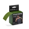 Pinotape Sport Tape | Olive | 5 cm x 5 m | wasserfestes Kinesiotape | Extra starke Haftung