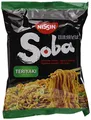Nissin Bag Noodles Soba – Teriyaki, 9er Pack, Wok Style Instant-Nudeln japanischer Art, mit Teriyaki-Sauce, schnelle Zubereitung, asiatisches Essen (9 x 110 g)