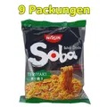 Nissin Soba  Instant Nudeln Teriyaki Wok Style 9er Pack (9 x 110g) Nudelgericht