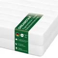 Ergonomische 7-Zonen Kaltschaummatratze | 90 x 200 cm | 21cm | H2 & H3 | DREAMSTAR Easy Flex