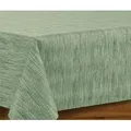 Beautex Tischdecke Wachstuchtischdecke rund oval eckig, Georginias Wachstuch Tischdecke (1-tlg) grün Oval | 140 cm x 220 cm