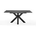 set one by Musterring Esstisch mit Auszug New Atlanta 170/220 x 90 cm Dekor Schwarz 170