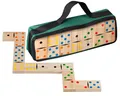 Domino Doppel 6 groß ausHolz, für 2-4 Spieler, ab 6 Jahren