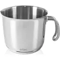 ORION Anett Stielkasserolle-Milchtopf 11 l Ø 125 cm Edelstahl 113310 - Silber