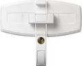 ABUS Fenster-Zusatzsicherung DFS95 AL0145 - Sicherung für Doppelflügelfenster, gleichschließend - ABUS-Sicherheitslevel 10 - 31721 - Weiß