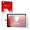 upscreen Hybrid Glass Clear Premium Schutzglas Folie für Microsoft Surface Pro 7