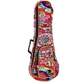 Ortega Guitars Gigbag für Sopran Ukulelen mit Schultergurten - Peace 68 (KUB-68-SO)